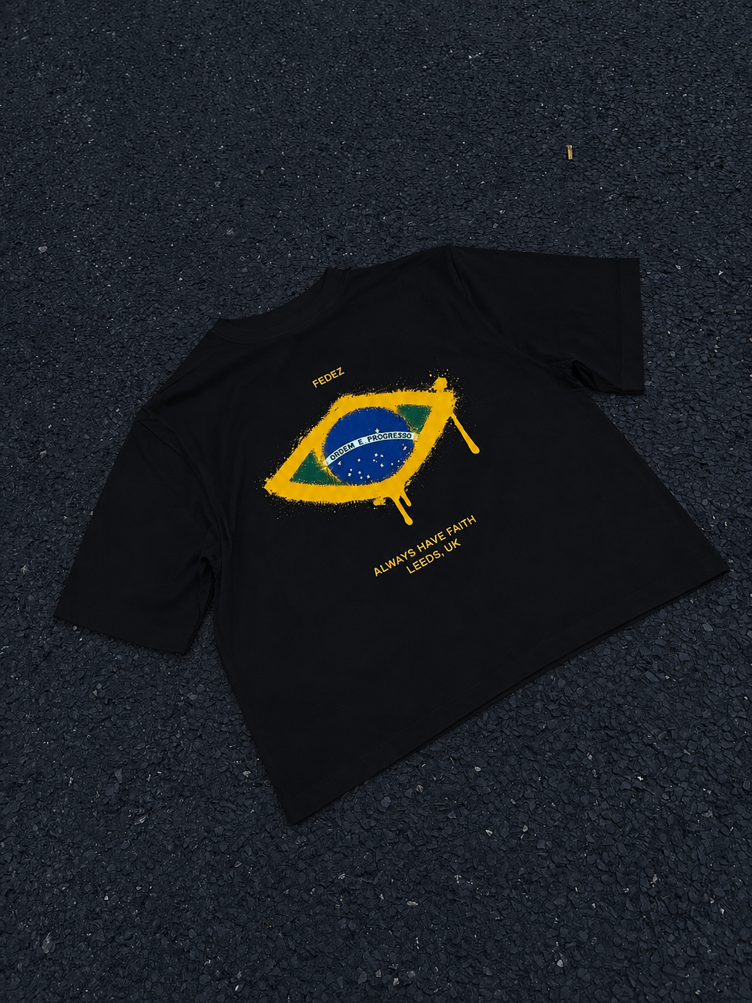 Black Brazil Tee